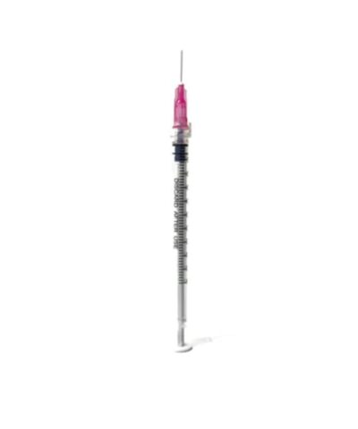 MMC - Disposable Syringe 1ml, 27G x 5/8'', 3 Parts Luer Slip - GENC-1667