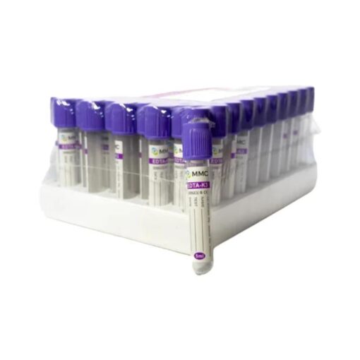 MMC - EDTA-K3 with Purple Cap Blood Collection Tube, 5ml - LABC-1001