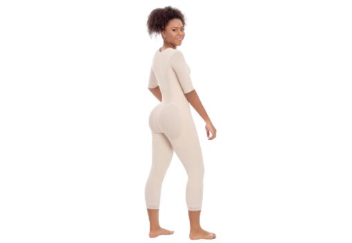 MS Contours 11424 Full Body Under Knee Faja with Sleeves Compression Garment