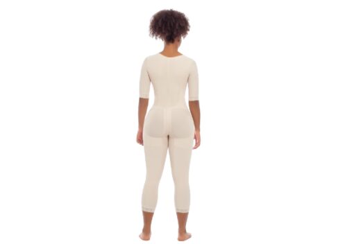 MS Contours 11424 Full Body Under Knee Faja with Sleeves Compression Garment