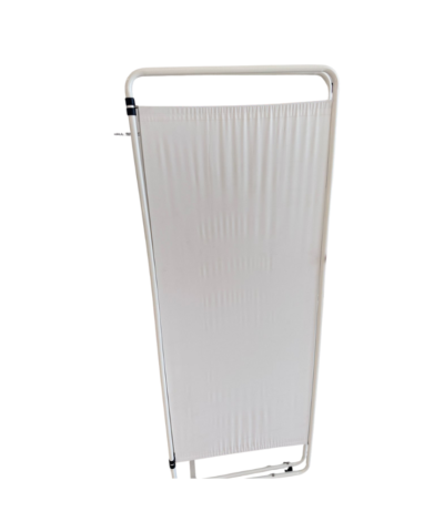 2 Fold Screen-White- Premium Cloth Ward screen