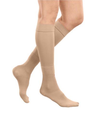 Duomed - Calf Closed Toe Compression Stocking, CCL 1 - Beige