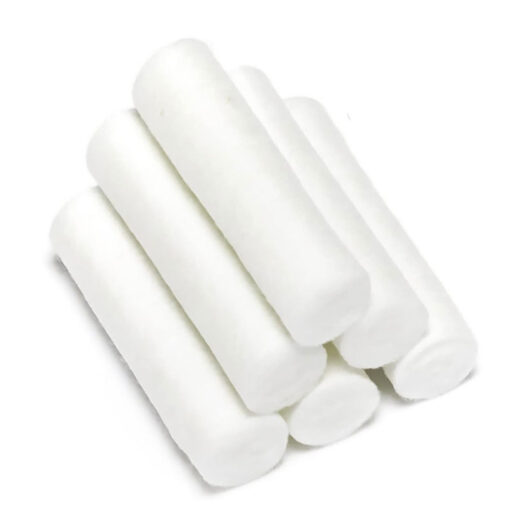 Euromed Dental Cotton Roll Size #2, 2000 Rolls/Pkt - EM-0744