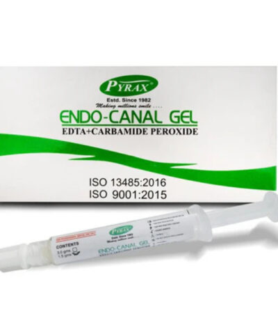 Pyrax Endo Canal Gel 17% EDTA , 1.5grm x 2 Syringe - P100103