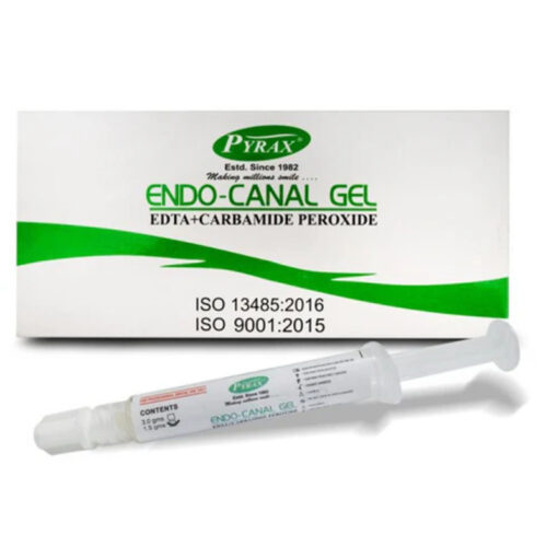 Pyrax Endo Canal Gel 17% EDTA , 1.5grm x 2 Syringe - P100103