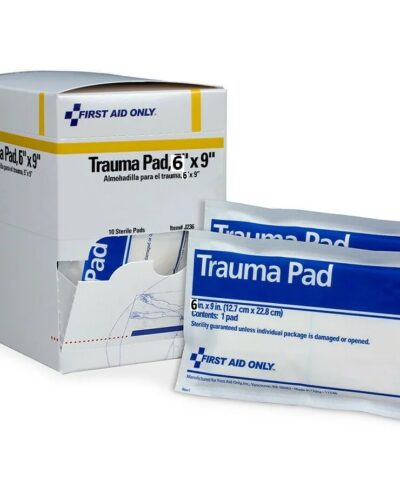 First Aid Only Trauma Pads 6 Inch x 9 Inch