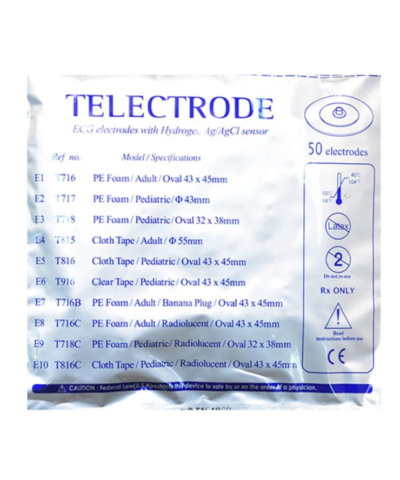 ECG electrodes with hydrogel