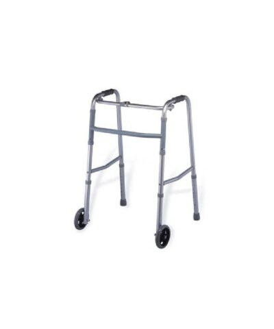 3W Healthcare - Aluminium Folding Walker 5", 54 x 58 x 90-98cm - 3WG-912L-5"