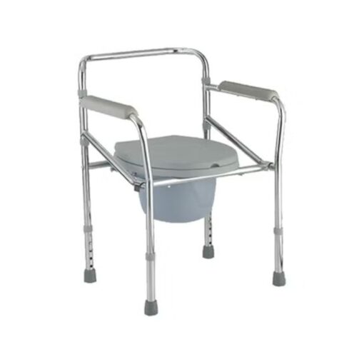 3W Healthcare - Commode Chair wihtout Wheel, 52 x 55 x 78cm - 3WG-894