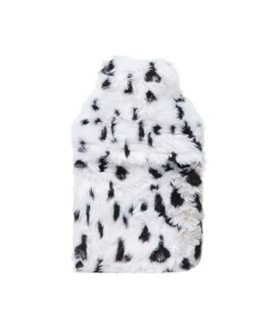 3W Healthcare - Hot Water Bottle with Fur Cover White 2L, 19.5 x 4.5 x 32cm - 3WA-FUR-0067