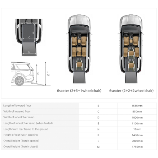 WHEELCHAIR ACCESSIBLE KIA CARNIVAL