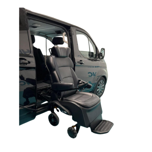 AUTOMATIC WHEELCHAIR IN CAR