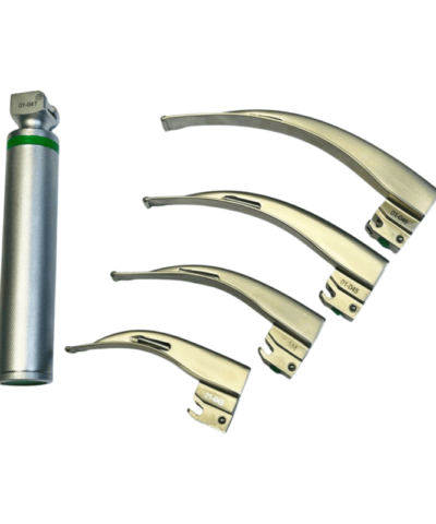 Himmel Tek - Mac Fiber Optic Laryngoscope Set of 4 Blades