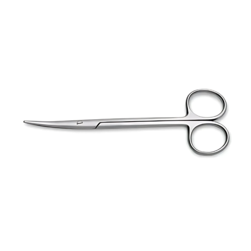 Himmel Tek - Metzenbaum Plain Scissors Curved, 6inch