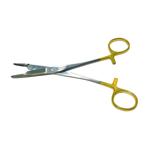 Himmel Tek - TC Gold Plated Olsen Hegar Needle Holder and Scissor, 6.25inch