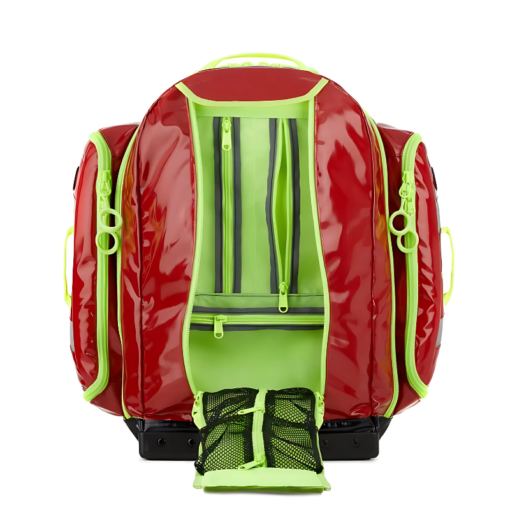 Statpacks - Medic Jump Backpack EMS Bag for Firefighters, First Responders, Red - G3+ Load N Go