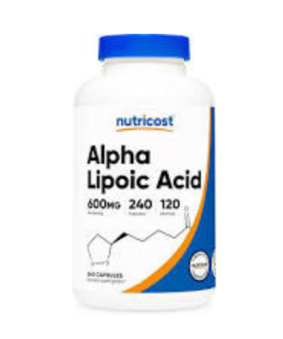 Alpha Lipoic Acid Capsules (600 MG) (240 Capsules)