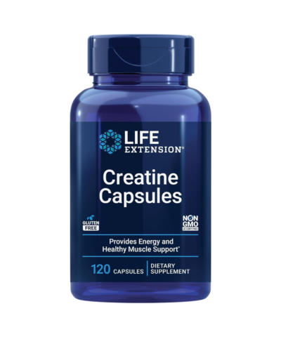 Life Extension Creatine Capsules, 120 capsules