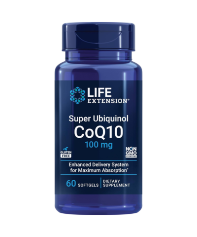 Life Extension Super Ubiquinol CoQ10, 100 mg, 60 softgels