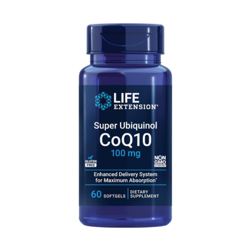 Life Extension Super Ubiquinol CoQ10, 100 mg, 60 softgels