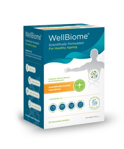 Optibiotix WellBiome - Dietary Supplement for Healthy Microbiome Balance - 30 Sachets